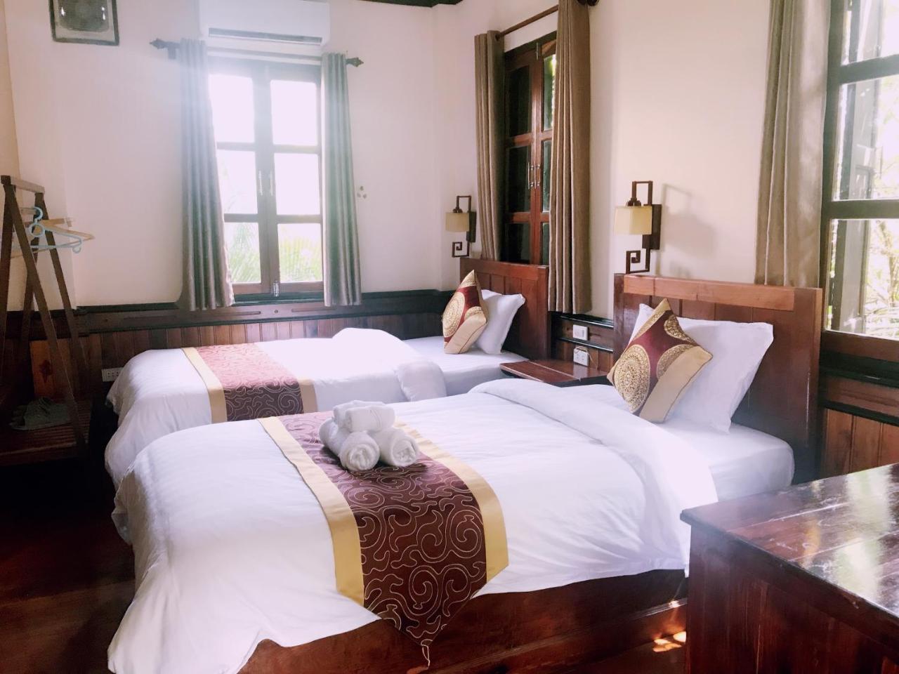 Wisdom laos hotel Luang Prabang Exterior foto